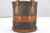 Authentic Louis Vuitton Monogram Bucket PM Shoulder Tote Bag USA Model LV 7561K