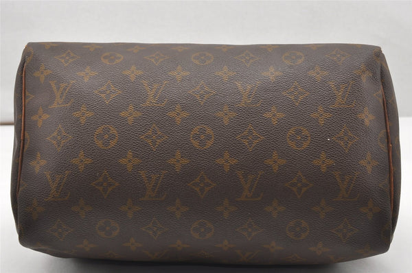 Authentic Louis Vuitton Monogram Speedy 30 Hand Boston Bag Old Model LV 7562K