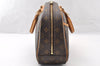 Authentic Louis Vuitton Monogram Trouville Hand Bag Purse M42228 LV 7563I