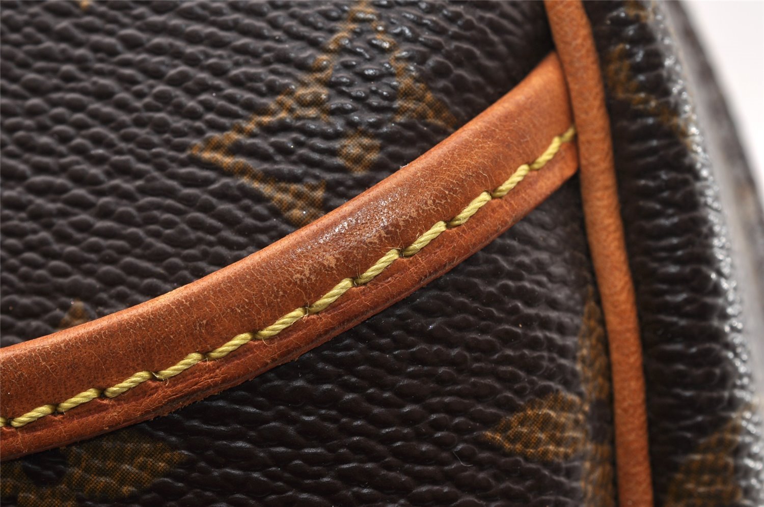 Authentic Louis Vuitton Monogram Trouville Hand Bag Purse M42228 LV 7563I