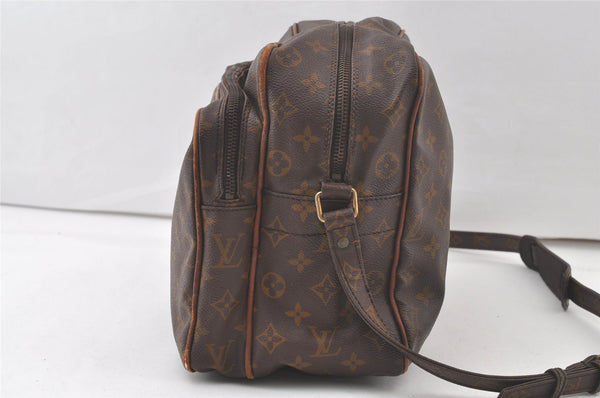 Authentic Louis Vuitton Monogram Nile 34 Shoulder Cross Body Bag Old Model 7563K