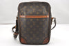 Authentic Louis Vuitton Monogram Danube MM Shoulder Cross Bag M45264 Junk 7564K