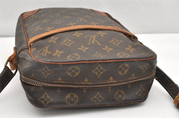 Authentic Louis Vuitton Monogram Danube MM Shoulder Cross Bag M45264 Junk 7564K