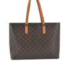 Authentic Louis Vuitton Monogram Luco Shoulder Tote Bag M51155 LV 7565K