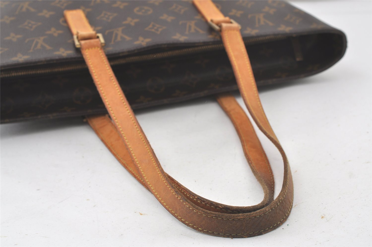 Authentic Louis Vuitton Monogram Luco Shoulder Tote Bag M51155 LV 7565K