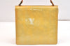 Authentic Louis Vuitton Vernis Spring Street Hand Bag Yellow M91029 LV 7566K