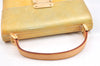 Authentic Louis Vuitton Vernis Spring Street Hand Bag Yellow M91029 LV 7566K