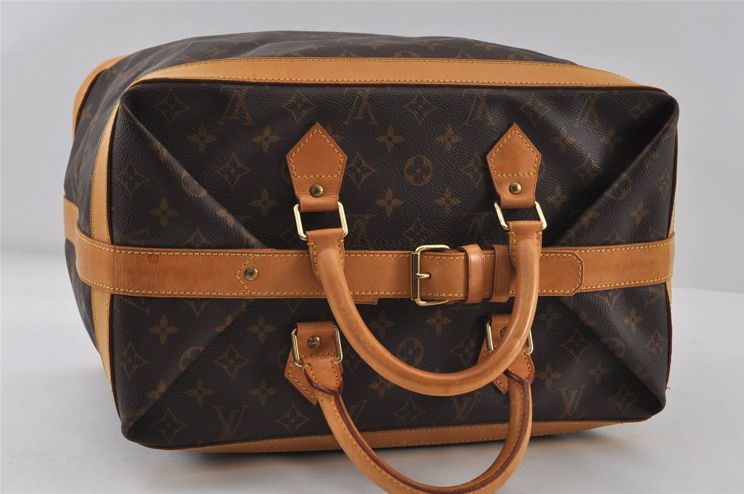 Authentic Louis Vuitton Monogram Cruiser Bag 40 Travel Hand Bag M41139 LV 7567I