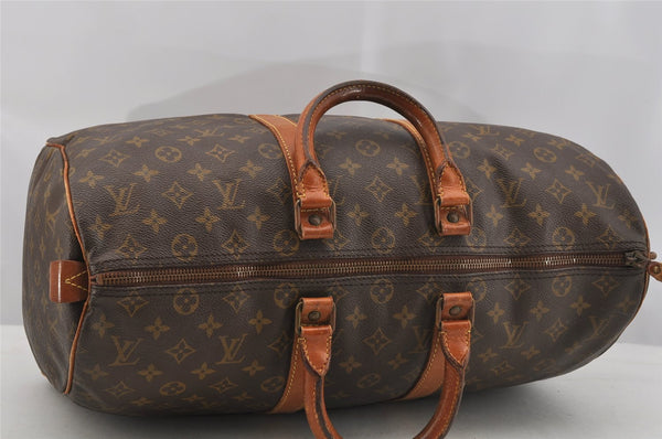 Authentic Louis Vuitton Monogram Keepall 45 Travel Boston Bag Old Model LV 7568I