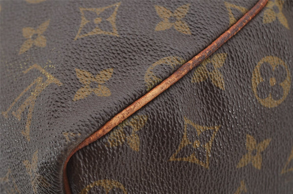 Authentic Louis Vuitton Monogram Keepall 45 Travel Boston Bag Old Model LV 7568I