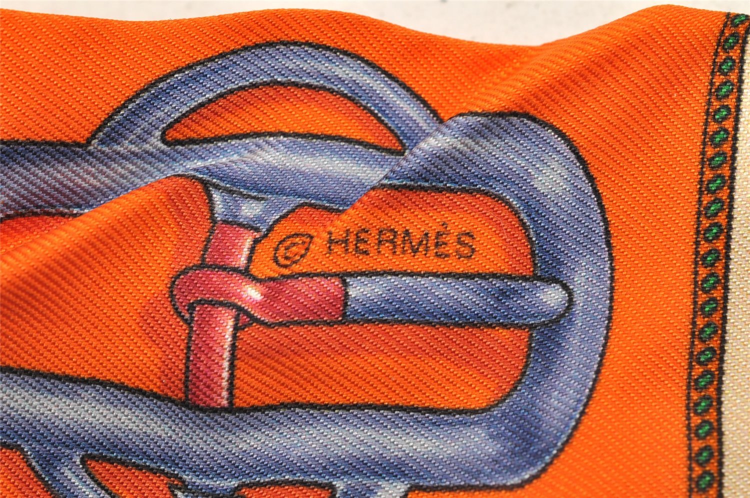 Authentic HERMES Twilly Scarf 