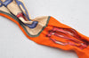 Authentic HERMES Twilly Scarf "BOUCLERIE D ATTELAGE" Silk Multicolor 7572I