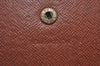 Auth Louis Vuitton Monogram Pochette Porte Monnaie Credit Wallet Junk 7574I