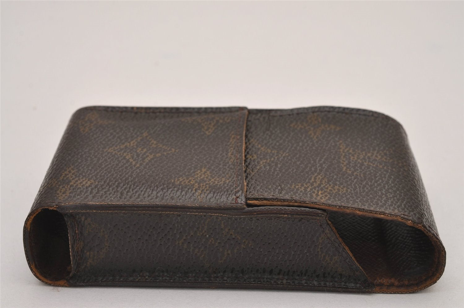 Authentic Louis Vuitton Monogram Etui Cigarette Case M63024 2Set LV 7575I