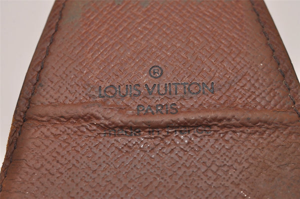 Authentic Louis Vuitton Monogram Etui Cigarette Case M63024 2Set LV 7575I