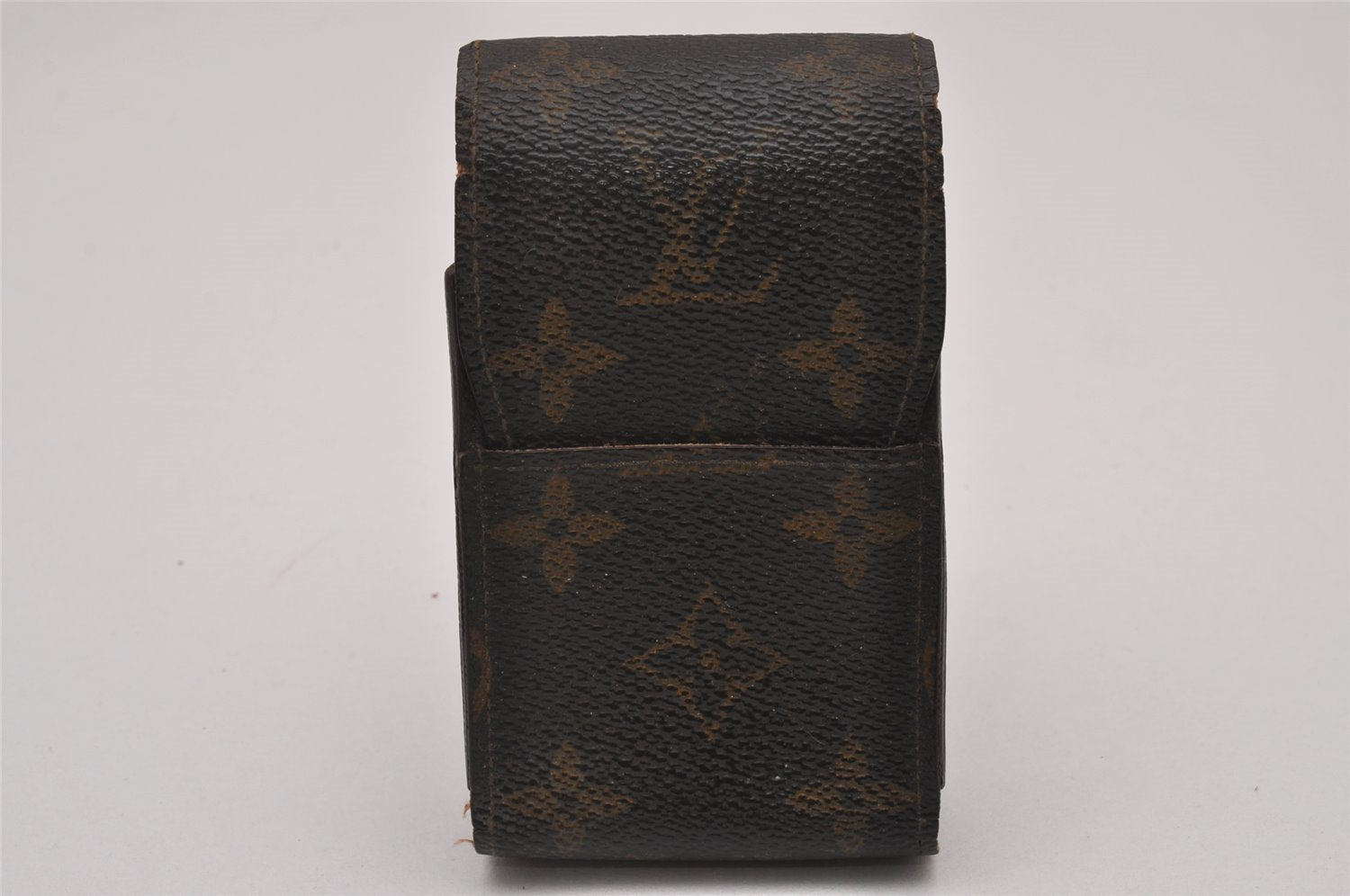 Authentic Louis Vuitton Monogram Etui Cigarette Case M63024 2Set LV 7575I