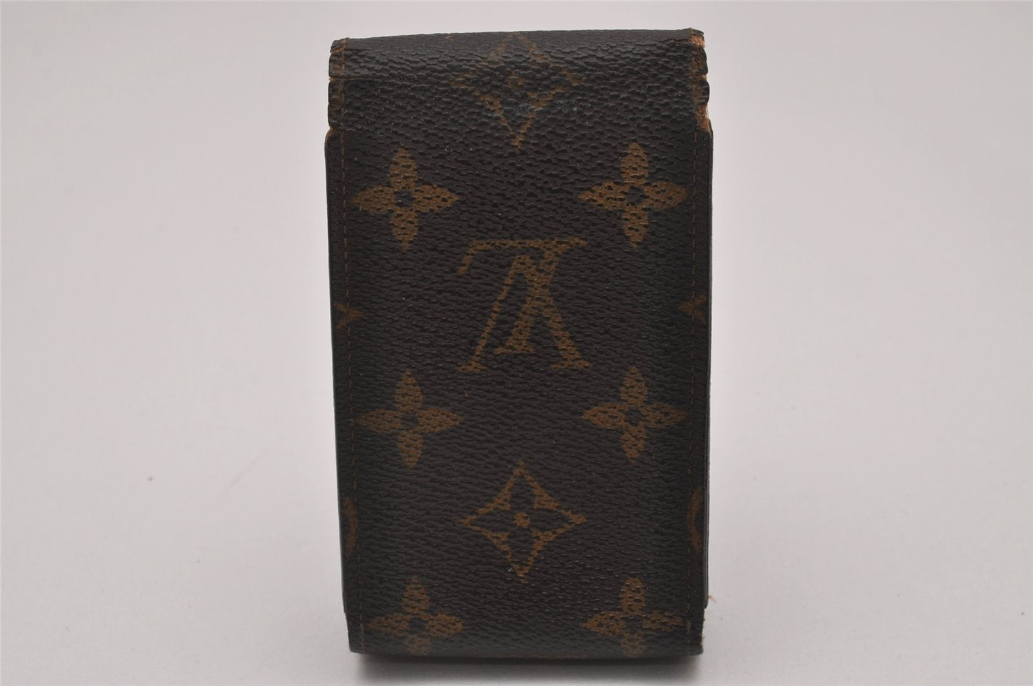 Authentic Louis Vuitton Monogram Etui Cigarette Case M63024 2Set LV 7575I