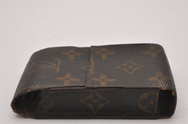Authentic Louis Vuitton Monogram Etui Cigarette Case M63024 2Set LV 7575I