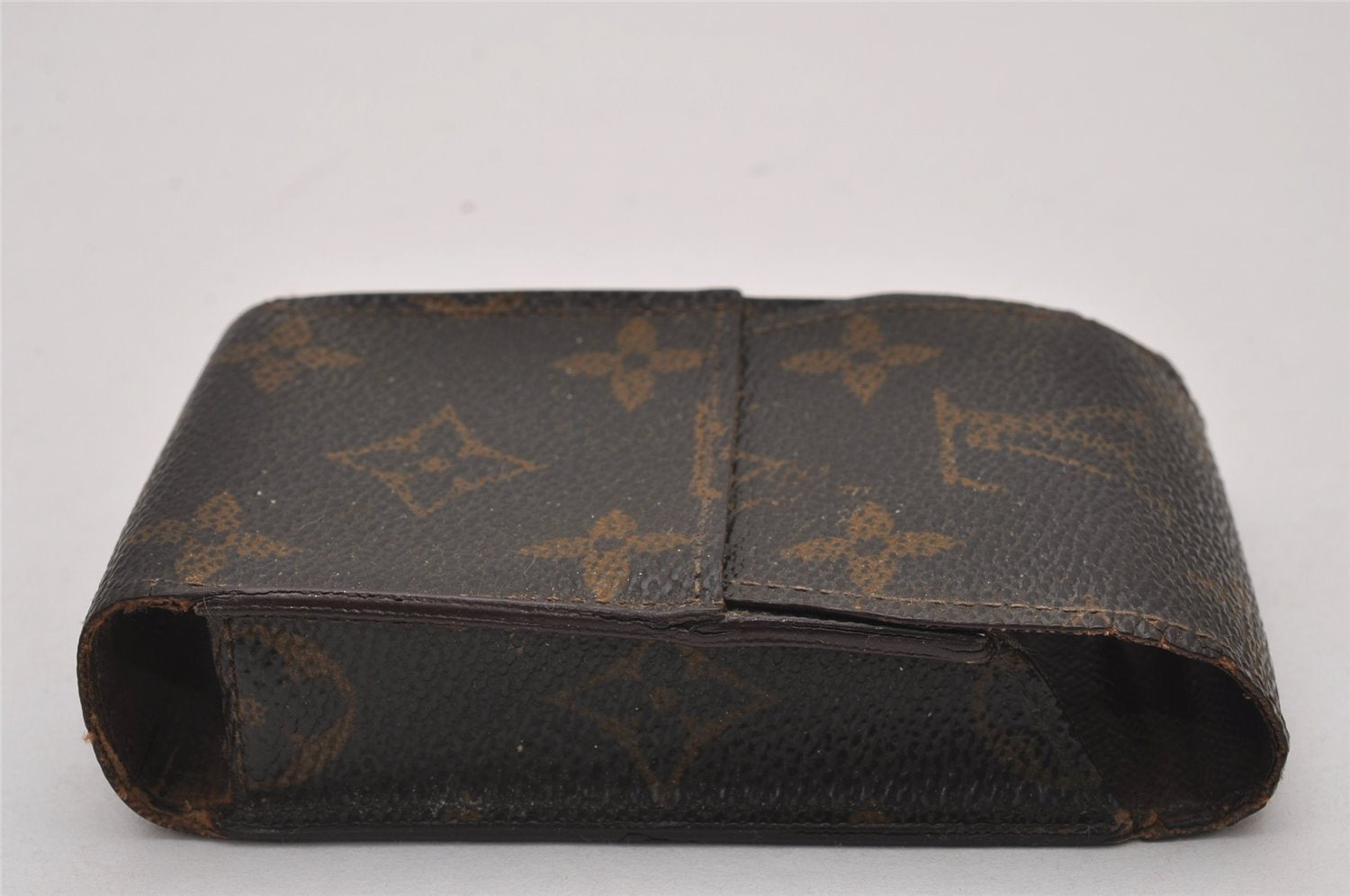 Authentic Louis Vuitton Monogram Etui Cigarette Case M63024 2Set LV 7575I