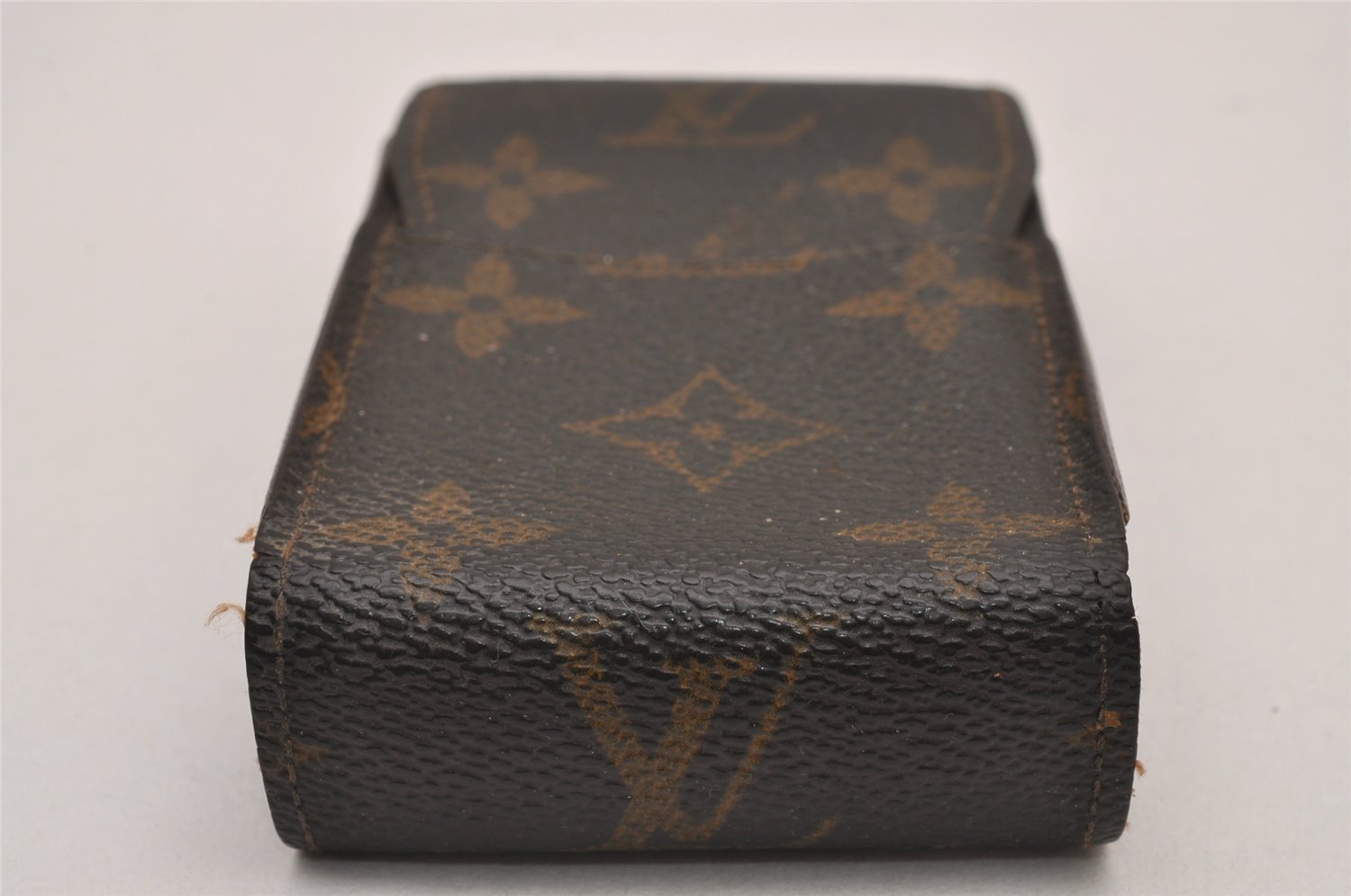 Authentic Louis Vuitton Monogram Etui Cigarette Case M63024 2Set LV 7575I