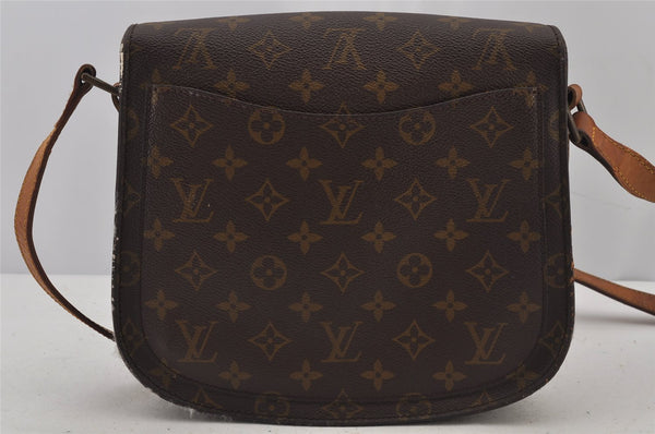 Authentic Louis Vuitton Monogram Saint Cloud GM M51242 Shoulder Cross Bag 7575J
