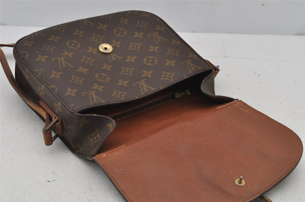 Authentic Louis Vuitton Monogram Saint Cloud GM M51242 Shoulder Cross Bag 7575J