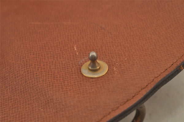 Authentic Louis Vuitton Monogram Saint Cloud GM M51242 Shoulder Cross Bag 7575J