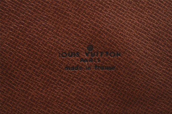 Authentic Louis Vuitton Monogram Saint Cloud GM M51242 Shoulder Cross Bag 7575J