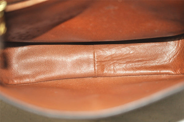 Authentic Louis Vuitton Monogram Saint Cloud GM M51242 Shoulder Cross Bag 7575J