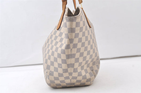 Authentic Louis Vuitton Damier Azur Salina PM Tote Bag N41208 Junk 7575K