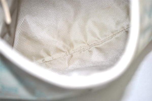 Authentic GUCCI Kandinsky Shoulder Hand Bag GG Canvas Leather 0014057 Blue 7576J