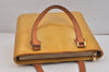 Authentic Louis Vuitton Vernis Houston Shoulder Hand Bag Yellow M91004 LV 7576K