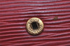 Authentic Louis Vuitton Epi Multicles 4 Key Case Red M63827 LV 7577I