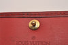 Authentic Louis Vuitton Epi Multicles 4 Key Case Red M63827 LV 7577I