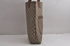 Authentic GUCCI Web Sherry Line Shoulder Tote Bag GG PVC Leather Brown 7577J