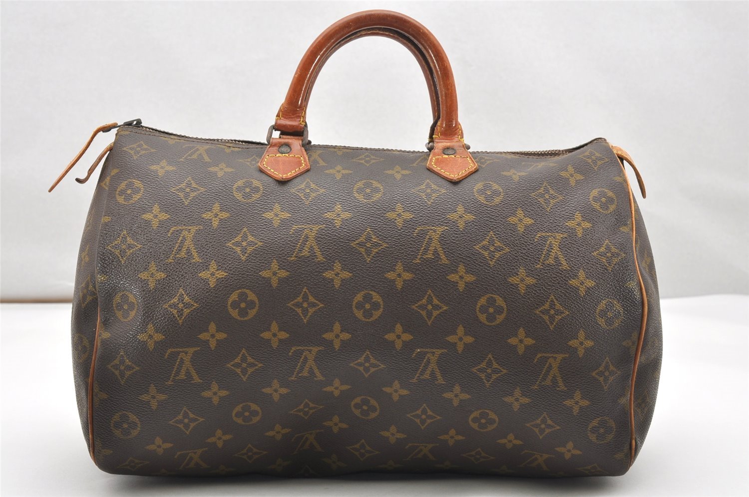 Authentic Louis Vuitton Monogram Speedy 35 Hand Boston Bag Old Model LV 7578K