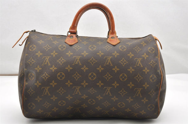 Authentic Louis Vuitton Monogram Speedy 35 Hand Boston Bag Old Model LV 7578K