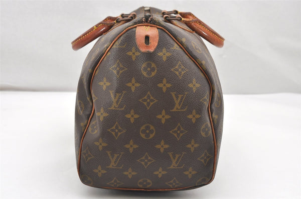 Authentic Louis Vuitton Monogram Speedy 35 Hand Boston Bag Old Model LV 7578K