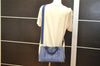 Authentic PRADA Canapa SS Canvas 2Way Shoulder Hand Bag Purse B2439G Blue 7580K