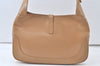 Authentic GUCCI Jackie Shoulder Hand Bag Purse Leather 0013306 Beige 7581K