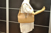 Authentic GUCCI Jackie Shoulder Hand Bag Purse Leather 0013306 Beige 7581K