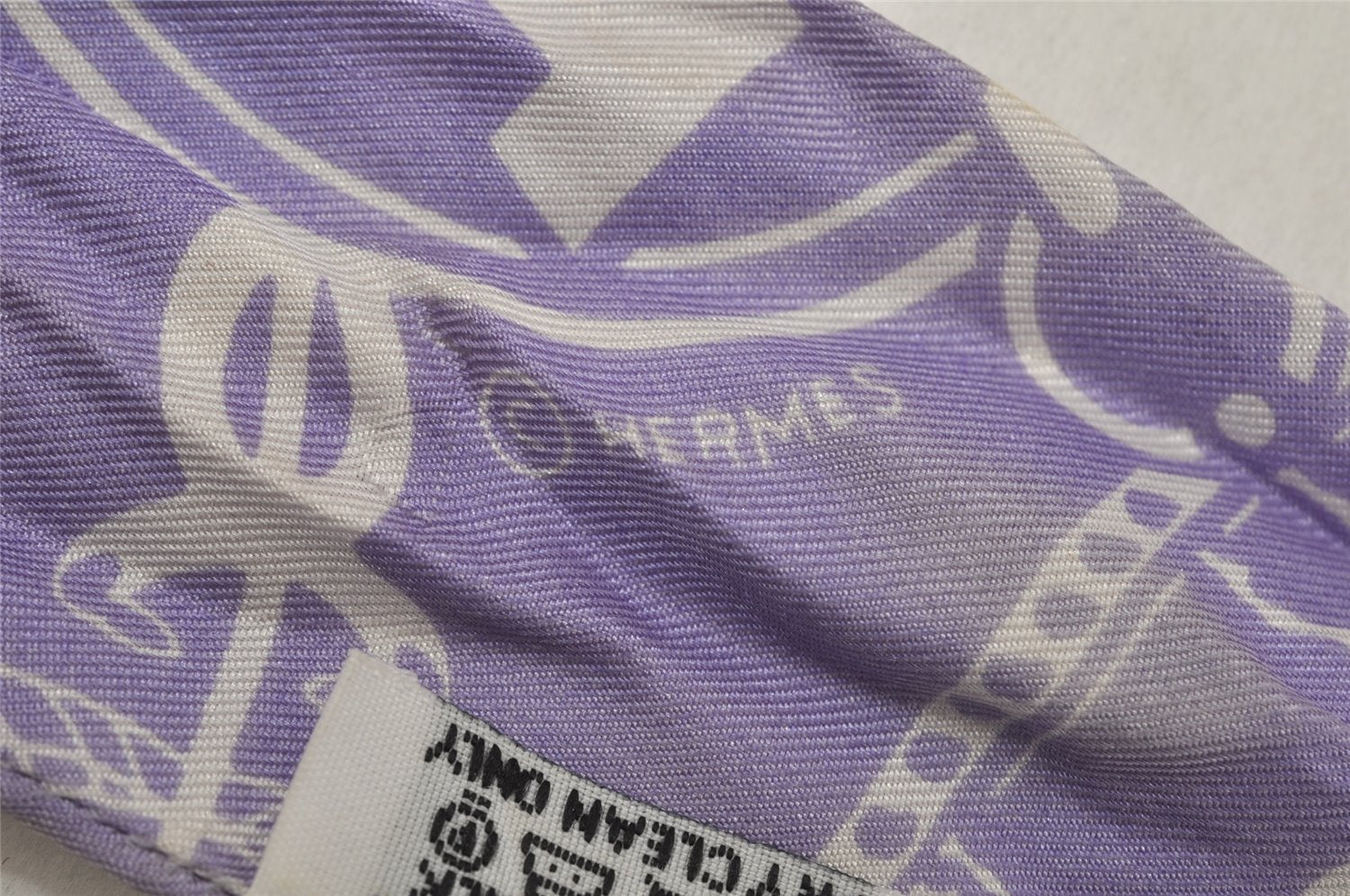 Authentic HERMES Twilly Scarf 