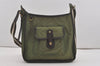 Authentic Louis Vuitton Monogram Mini Besace Mary Kate Shoulder Bag Green 7584I