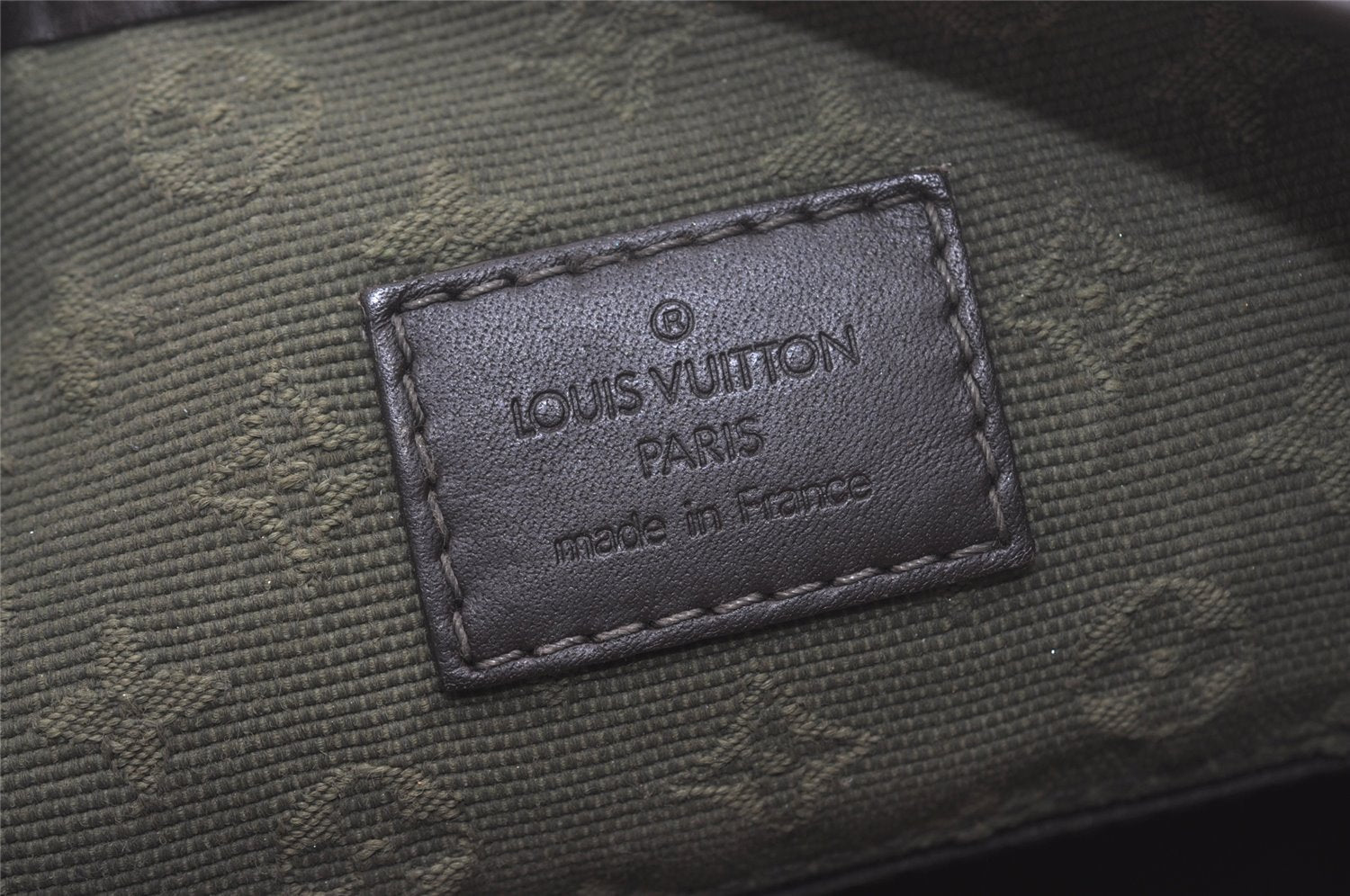 Authentic Louis Vuitton Monogram Mini Besace Mary Kate Shoulder Bag Green 7584I