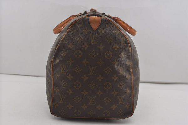 Authentic Louis Vuitton Monogram Keepall 50 Travel Boston Bag Old Model LV 7585I