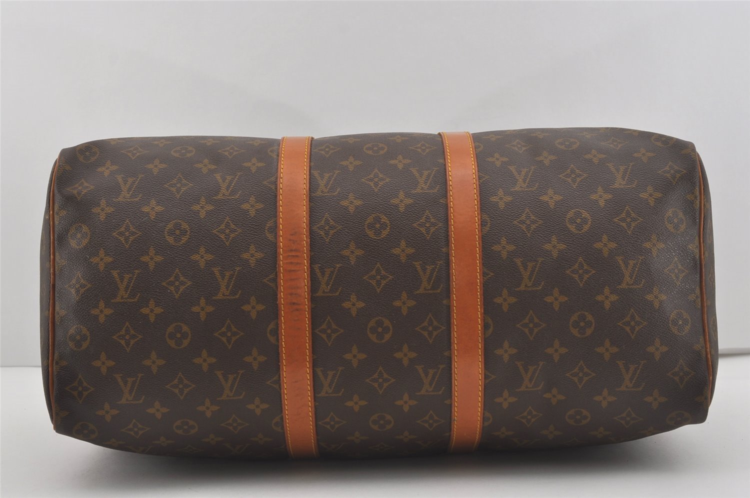 Authentic Louis Vuitton Monogram Keepall 50 Travel Boston Bag Old Model LV 7585I
