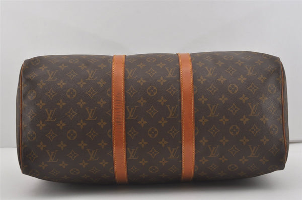 Authentic Louis Vuitton Monogram Keepall 50 Travel Boston Bag Old Model LV 7585I