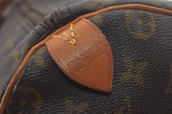 Authentic Louis Vuitton Monogram Keepall 50 Travel Boston Bag Old Model LV 7585I