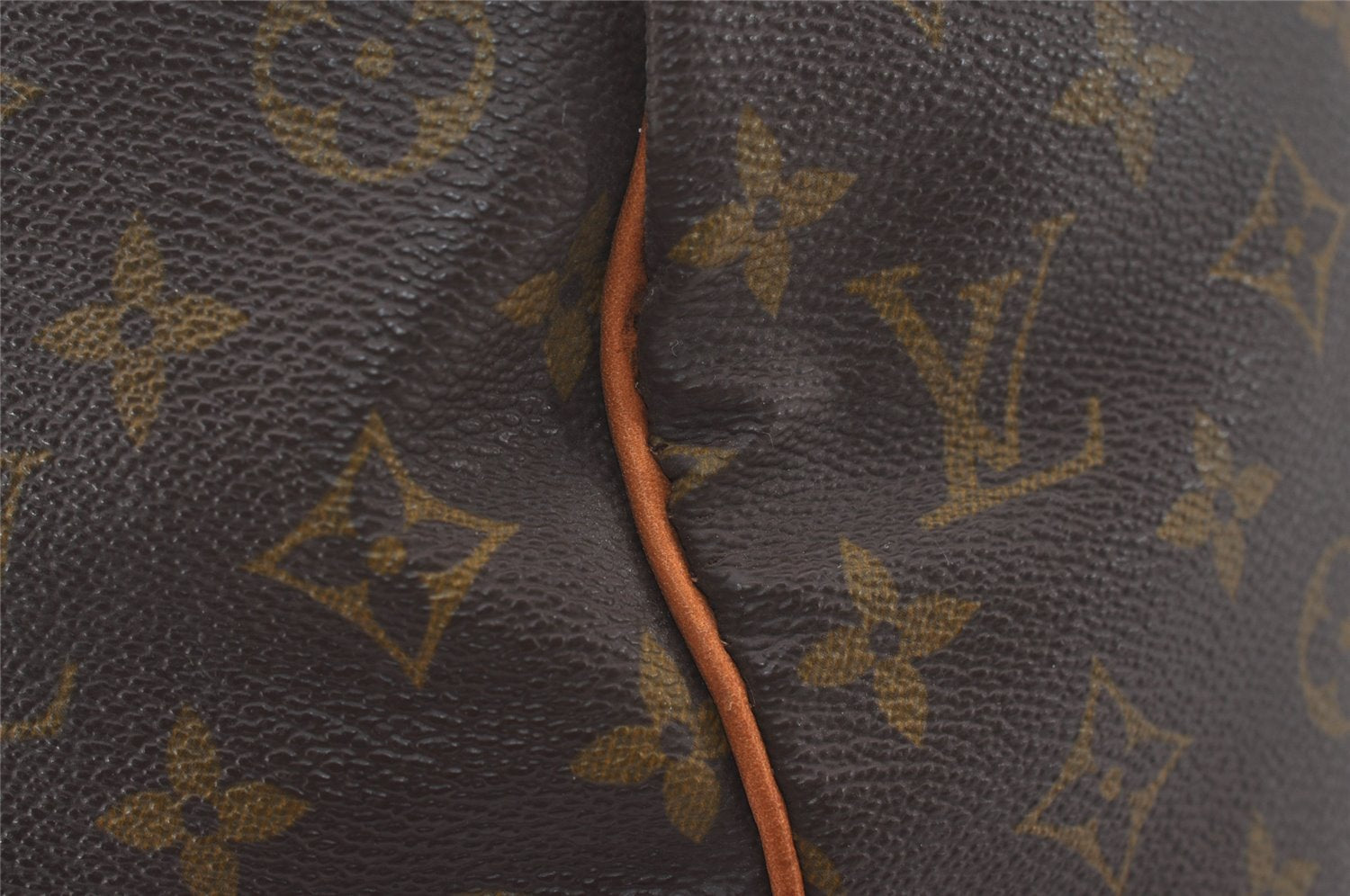 Authentic Louis Vuitton Monogram Keepall 50 Travel Boston Bag Old Model LV 7585I