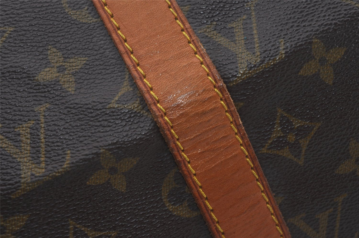 Authentic Louis Vuitton Monogram Keepall 50 Travel Boston Bag Old Model LV 7585I